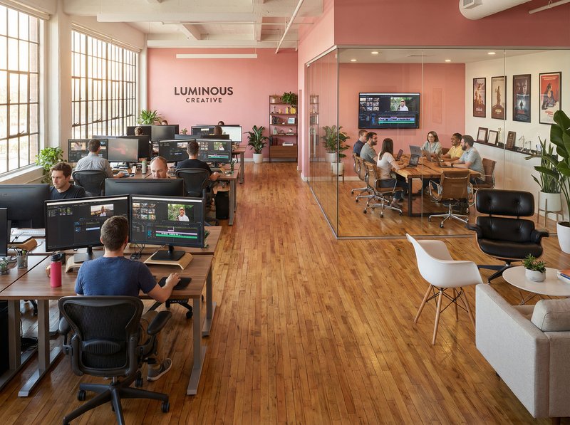 蜜桃传媒公司办公环境